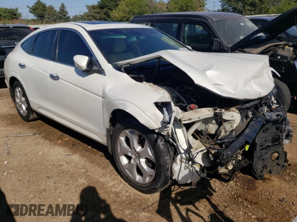 2010 Honda Accord Crosstour EX-L with VIN 5J6TF2H56AL801646, listed as a Copart auction lot 70625144 with 143,711 mi miles and Salvage Title. Bid and sale history available at carsss.com. Image 4.