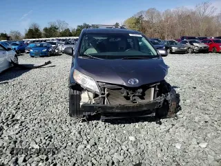 2011 Toyota Sienna XLE AAS with VIN 5TDYK3DC0BS073498, listed as a Copart auction lot 50233135 with Not Provided miles and Salvage Title. Bid and sale history available at carsss.com. Image 12.