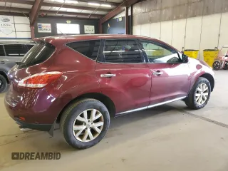 2011 Nissan Murano SV with VIN JN8AZ1MW9BW172286, listed as a Copart auction lot 53674515 with 180,424 mi miles and Clean Title. Bid and sale history available at carsss.com. Image 3.