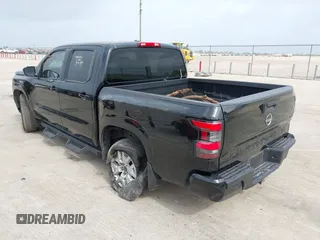 2022 Nissan Frontier SV with VIN 1N6ED1EJ2NN677012, listed as a IAAI auction lot 41967201 with 76,835 mi miles and . Bid and sale history available at DreamBid. Image 3.