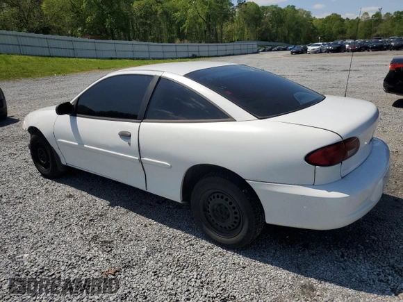 2002 Chevrolet Cavalier with VIN 1G1JC124X27172654, listed as a Copart auction lot 52111615 with 192,297 mi miles and Salvage Title. Bid and sale history available at carsss.com. Image 2.