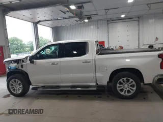 2023 Chevrolet Silverado 1500 LTZ with VIN 1GCUDGEDXPZ100414, listed as a IAAI auction lot 40005559 with 40,000 mi miles and . Bid and sale history available at DreamBid. Image 15.