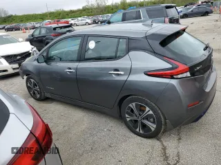 2018 Nissan LEAF SL with VIN 1N4AZ1CP6JC306313, listed as a Copart auction lot 48674234 with 37,808 mi miles and Salvage Title. Bid and sale history available at DreamBid. Image 2.