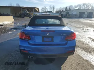 2020 BMW 2 Series 230i xDrive with VIN WBA2K1C08L7E75847, listed as a Copart auction lot 44689825 with 59,678 mi miles and Salvage Title. Bid and sale history available at carsss.com. Image 6.