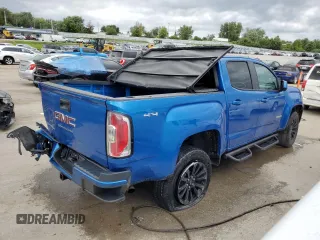 2021 GMC Canyon 4WD Elevation with VIN 1GTG6CENXM1276303, listed as a Copart auction lot 65016744 with 44,730 mi miles and Salvage Title. Bid and sale history available at carsss.com. Image 3.