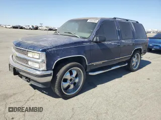 1998 Chevrolet Tahoe с VIN 1GNEK13RXWJ335793, выставлен на аукционе Copart как лот 64062605 с пробегом 129 766 миль миль и Чистый • Clean title. История ставок и продаж доступна на DreamBid. Изображение 1.