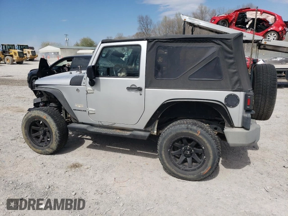 2008 Jeep Wrangler Sahara with VIN 1J4FA54148L561961, listed as a Copart auction lot 50770895 with 126,516 mi miles and Salvage title. Bid and sale history available at DreamBid. Image 2.