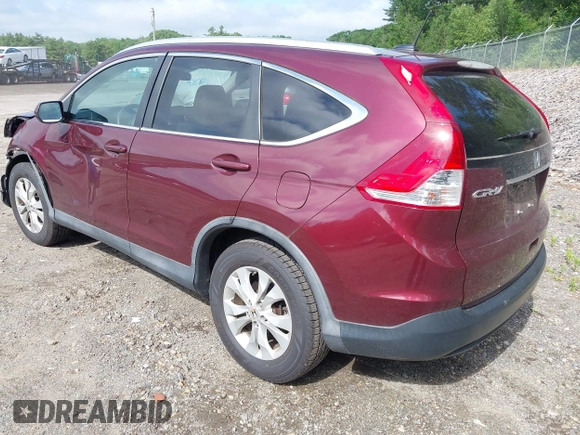 2013 Honda CR-V EX-L with VIN 5J6RM4H71DL069363, listed as a IAAI auction lot 42535503 with 161,386 mi miles and . Bid and sale history available at DreamBid. Image 3.
