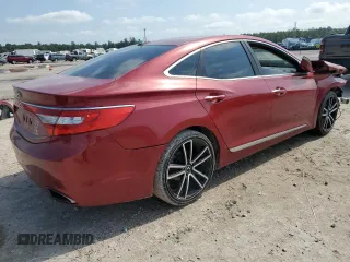 2013 Hyundai Azera with VIN KMHFG4JGXDA227359, listed as a Copart auction lot 52868574 with 129,811 mi miles and Salvage Title. Bid and sale history available at DreamBid. Image 3.