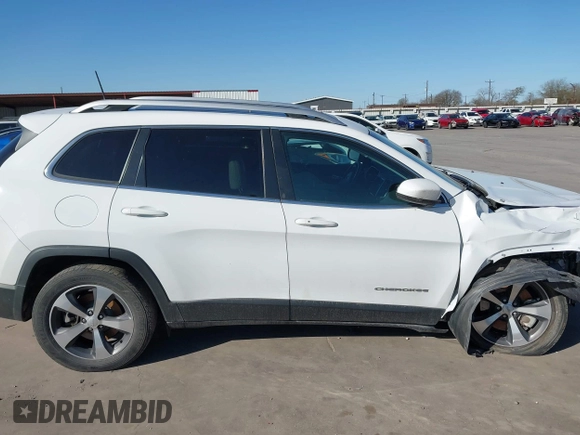 2019 Jeep Cherokee Limited with VIN 1C4PJLDX2KD273103, listed as a IAAI auction lot 41724835 with 78,723 mi miles. Bid and sale history available at carsss.com. Image 14.