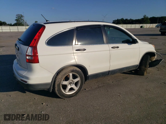 2011 Honda CR-V LX with VIN JHLRE4H39BC014790, listed as a Copart auction lot 72196264 with 186,565 mi miles and Salvage Title. Bid and sale history available at carsss.com. Image 3.