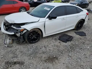 2022 Honda Civic Sedan Sport with VIN 2HGFE2F54NH548338, listed as a Copart auction lot 44016625 with 44,285 mi miles and Salvage Title. Bid and sale history available at carsss.com. Image 1.