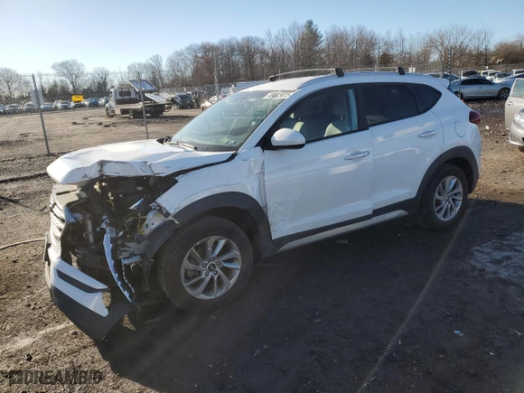 2017 Hyundai Tucson SE with VIN KM8J3CA48HU271077, listed as a Copart auction lot 49583025 with 75,555 mi miles and Salvage Title. Bid and sale history available at carsss.com. Image 1.
