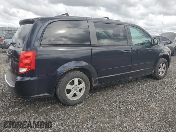 2011 Dodge Grand Caravan SXT with VIN 2D4RN4DG0BR725293, listed as a Copart auction lot 55532265 with 158,125 mi miles and Clean Title. Bid and sale history available at DreamBid. Image 3.