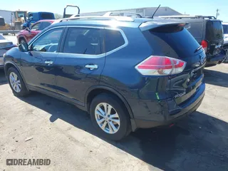 2016 Nissan Rogue S with VIN KNMAT2MVXGP695361, listed as a IAAI auction lot 41896209 with 100,551 mi miles. Bid and sale history available at carsss.com. Image 3.