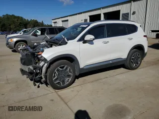 2021 Hyundai Santa Fe Hybrid SEL Premium with VIN KM8S3DA16MU010198, listed as a Copart auction lot 75877724 with 89,429 mi miles and Salvage Title. Bid and sale history available at carsss.com. Image 1.