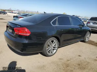 2012 Volkswagen Passat TDI SE w/Sunroof with VIN 1VWBN7A30CC096630, listed as a Copart auction lot 52616335 with 182,881 mi miles and Clean Title. Bid and sale history available at carsss.com. Image 3.