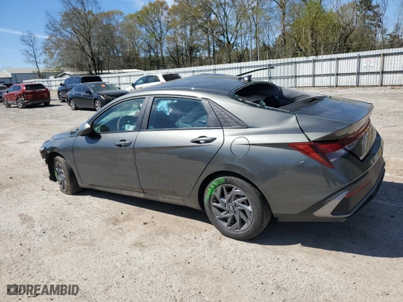 2024 Hyundai Elantra SEL with VIN KMHLM4DG5RU759695, listed as a Copart auction lot 49139365 with 0 mi miles and Salvage Title. Bid and sale history available at carsss.com. Image 2.