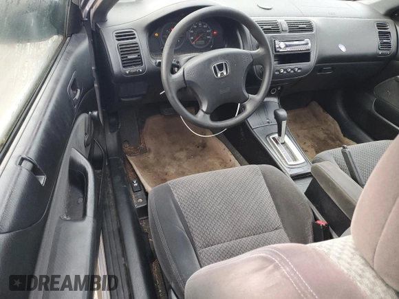 2005 Honda Civic VP with VIN 1HGEM22195L061608, listed as a Copart auction lot 49871944 with 165,986 mi miles and Salvage title. Bid and sale history available at DreamBid. Image 8.