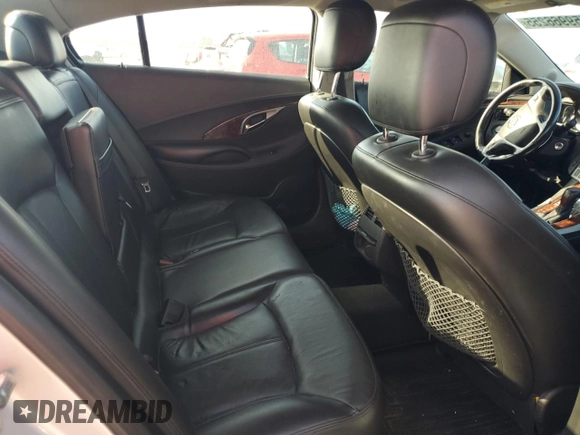 2013 Buick LaCrosse Leather с VIN 1G4GC5E36DF294329, выставлен на аукционе Copart как лот 59966255 с пробегом Не указан миль и Списание • Salvage title. История ставок и продаж доступна на DreamBid. Изображение 10.