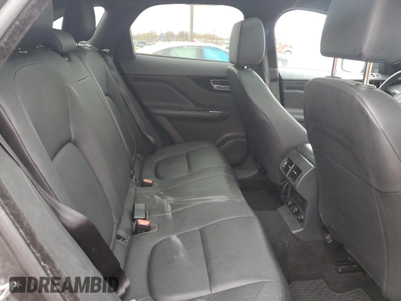 2018 Jaguar F-Pace 20d Premium with VIN SADCJ2FNXJA257790, listed as a Copart auction lot 81945434 with 76,524 mi miles and Clean Title. Bid and sale history available at DreamBid. Image 10.