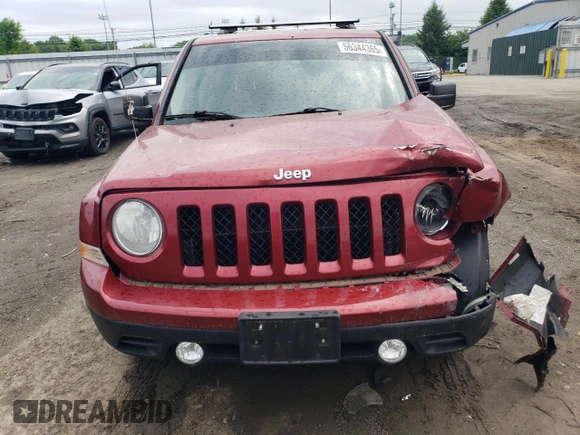 2013 Jeep Patriot Sport z VIN 1C4NJRBB8DD263521, wystawiony jako Copart lot #56344365 z przebiegiem 75 287 mil mil oraz Szkoda całkowita • Salvage title. Historia ofert i sprzedaży dostępna na DreamBid. Obrazek 5.