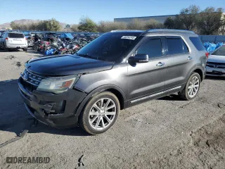2016 Ford Explorer Limited with VIN 1FM5K7F86GGA35404, listed as a Copart auction lot 46254745 with 151,317 mi miles and Salvage Title. Bid and sale history available at carsss.com. Image 1.