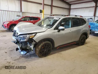 2024 Subaru Forester Sport with VIN JF2SKAGC9RH404830, listed as a Copart auction lot 47991755 with 17,718 mi miles and Salvage Title. Bid and sale history available at carsss.com. Image 1.