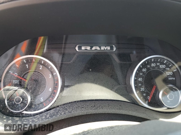 2023 Ram 2500 Laramie with VIN 3C6UR5FL4PG634799, listed as a Copart auction lot 59219294 with 0 mi miles and Non Repairable. Bid and sale history available at carsss.com. Image 9.