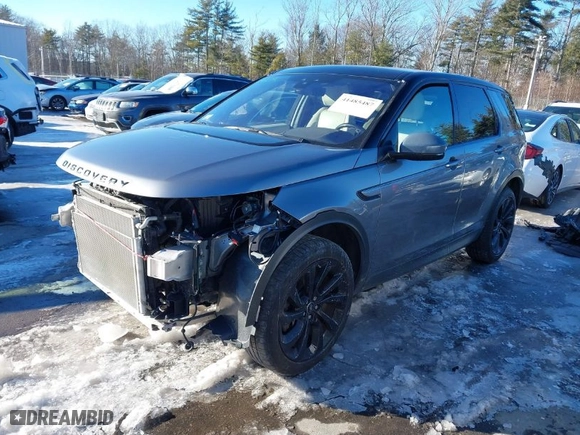 2020 Land Rover Discovery Sport S with VIN SALCJ2FX0LH849439, listed as a IAAI auction lot 41485487 with NaN miles. Bid and sale history available at carsss.com. Image 2.
