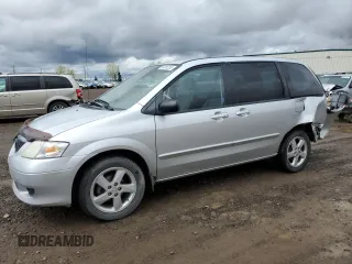 2002 Mazda MPV LX z VIN JM3LW28J620327453, wystawiony jako Copart lot #56761255 z przebiegiem 186 479 mil mil oraz Szkoda całkowita • Salvage title. Historia ofert i sprzedaży dostępna na DreamBid. Obrazek 1.