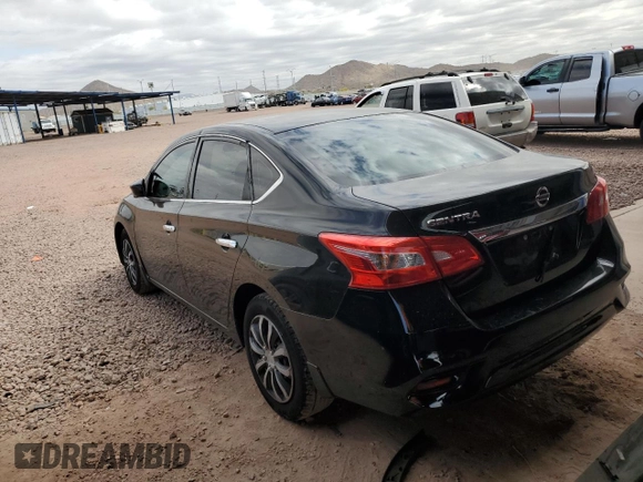 2017 Nissan Sentra SV with VIN 3N1AB7AP1HY222828, listed as a Copart auction lot 53758895 with 123,424 mi miles and Salvage Title. Bid and sale history available at carsss.com. Image 2.