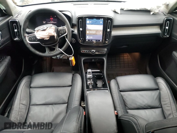 2023 Volvo XC40 Plus Bright Theme with VIN YV4L12UN4P2078384, listed as a Copart auction lot 84097054 with 13,602 mi miles and Salvage Title. Bid and sale history available at DreamBid. Image 8.