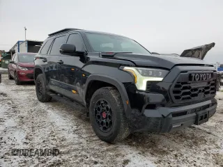 2024 Toyota Sequoia SR5 with VIN 7SVAAABA9RX045915, listed as a Copart auction lot 45540045 with 10,639 mi miles and Salvage Title. Bid and sale history available at carsss.com. Image 4.
