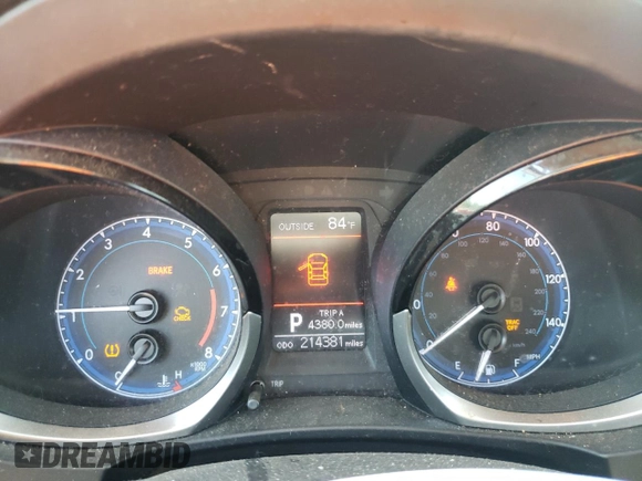 2016 Toyota Corolla L with VIN 2T1BURHE0GC650366, listed as a Copart auction lot 60298505 with 214,381 mi miles and Salvage title. Bid and sale history available at DreamBid. Image 9.