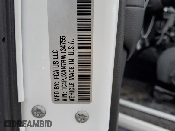 2024 Jeep Wrangler Sport S z VIN 1C4PJXAN7RW134755, wystawiony jako Copart lot #79609434 z przebiegiem 3 640 mil mil oraz Szkoda całkowita • Salvage title. Historia ofert i sprzedaży dostępna na DreamBid. Obrazek 13.