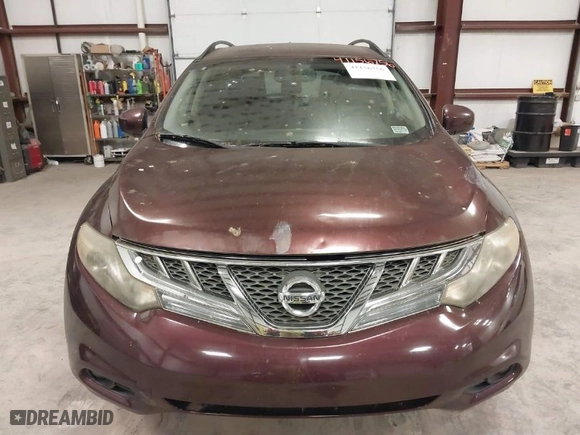 2013 Nissan Murano SL with VIN JN8AZ1MW0DW315659, listed as a IAAI auction lot 41156756 with 222,989 mi miles. Bid and sale history available at carsss.com. Image 6.