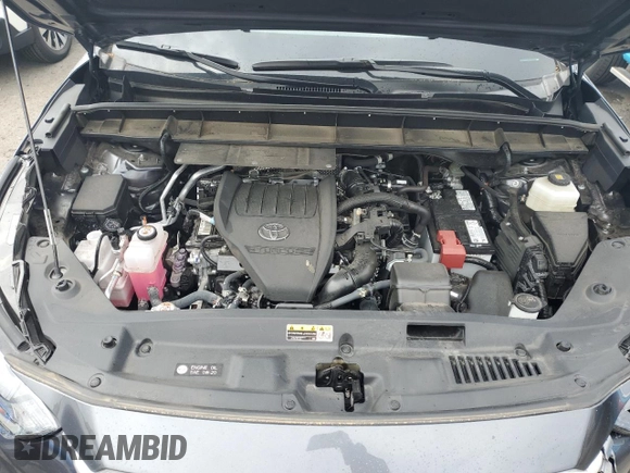2023 Toyota Highlander L with VIN 5TDKDRBH3PS042321, listed as a Copart auction lot 57688795 with 19,973 mi miles and Salvage title. Bid and sale history available at DreamBid. Image 12.