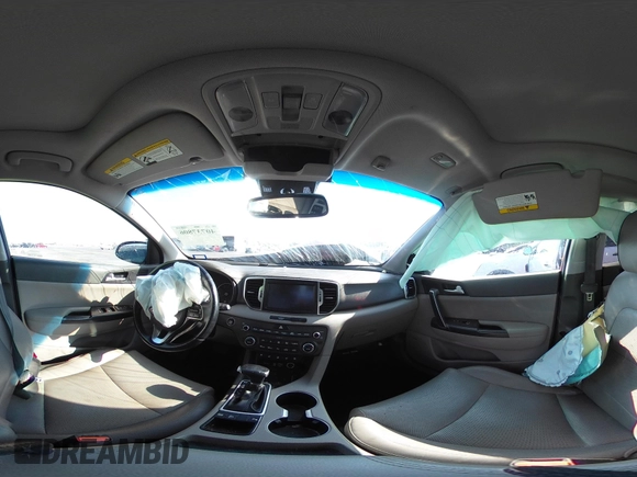 2017 Kia Sportage EX with VIN KNDPN3AC1H7265751, listed as a IAAI auction lot 40737806 with 125,863 mi miles. Bid and sale history available at carsss.com. Image 18.