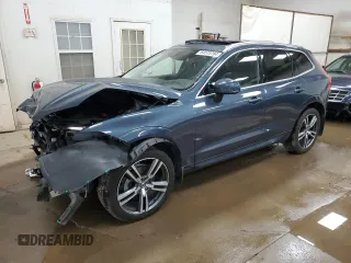 2018 Volvo XC60 Momentum with VIN YV4102RK2J1076140, listed as a Copart auction lot 64573784 with 53,814 mi miles and Salvage Title. Bid and sale history available at DreamBid. Image 1.