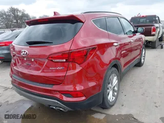 2017 Hyundai Santa Fe Sport 2.0T with VIN 5XYZU4LA6HG409438, listed as a IAAI auction lot 41680534 with 84,035 mi miles. Bid and sale history available at carsss.com. Image 4.