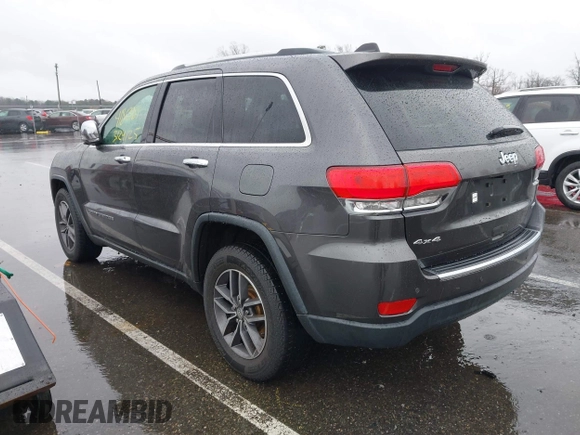 2018 Jeep Grand Cherokee Limited with VIN 1C4RJFBG8JC405802, listed as a IAAI auction lot 41863181 with 124,012 mi miles and . Bid and sale history available at DreamBid. Image 3.