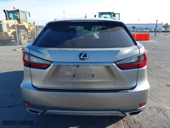 2022 Lexus RX with VIN 2T2HZMAA7NC255857, listed as a IAAI auction lot 41396704 with 27,631 mi miles. Bid and sale history available at carsss.com. Image 15.