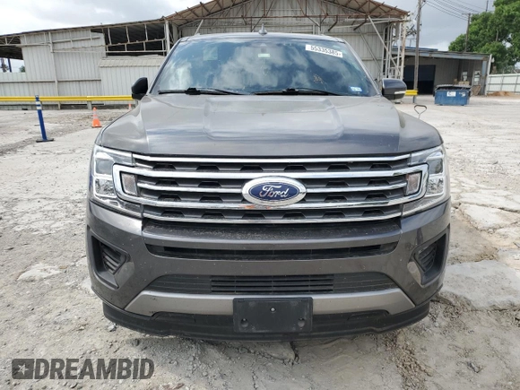 2021 Ford Expedition Max XLT with VIN 1FMJK1HT0MEA73845, listed as a Copart auction lot 55335385 with 57,420 mi miles and Salvage title. Bid and sale history available at DreamBid. Image 5.