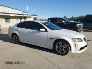 2008 Pontiac G8 with VIN 6G2ER57758L128621, listed as a Copart auction lot 85597904 with 219,451 mi miles and Salvage Title. Bid and sale history available at carsss.com. Image 4.