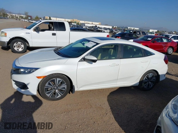2018 Honda Civic EX-L with VIN JHMFC1F76JX001429, listed as a IAAI auction lot 42110222 with 135,487 mi miles and . Bid and sale history available at DreamBid. Image 14.