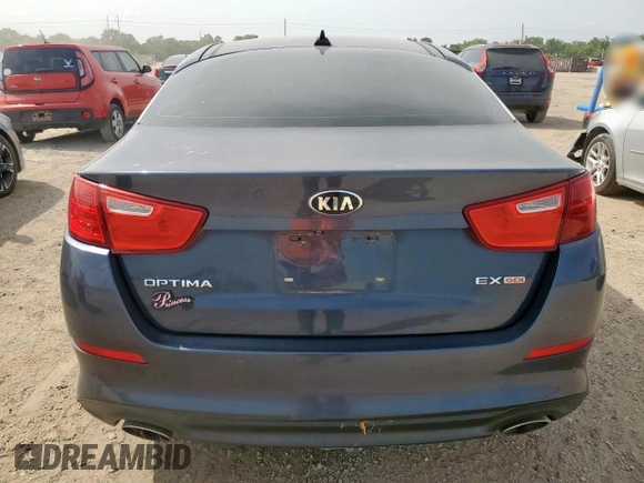 2015 Kia Optima EX with VIN 5XXGN4A7XFG487654, listed as a Copart auction lot 63530695 with 101,943 mi miles and Clean title. Bid and sale history available at DreamBid. Image 6.