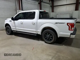 2017 Ford F-150 XL with VIN 1FTEW1CP8HKC03320, listed as a Copart auction lot 44320755 with 134,569 mi miles and Salvage Title. Bid and sale history available at carsss.com. Image 2.