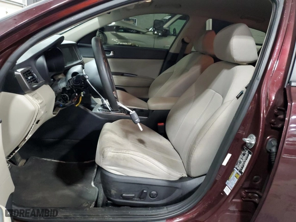 2018 Kia Optima S with VIN 5XXGT4L38JG259127, listed as a Copart auction lot 48618735 with 81,044 mi miles and Salvage Title. Bid and sale history available at carsss.com. Image 7.