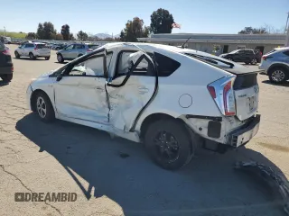 2013 Toyota Prius One with VIN JTDKN3DU7D1733686, listed as a Copart auction lot 49822995 with Not Provided miles and Salvage Title. Bid and sale history available at DreamBid. Image 2.